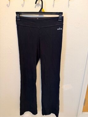 Spalding Black Flare Yoga Jeans